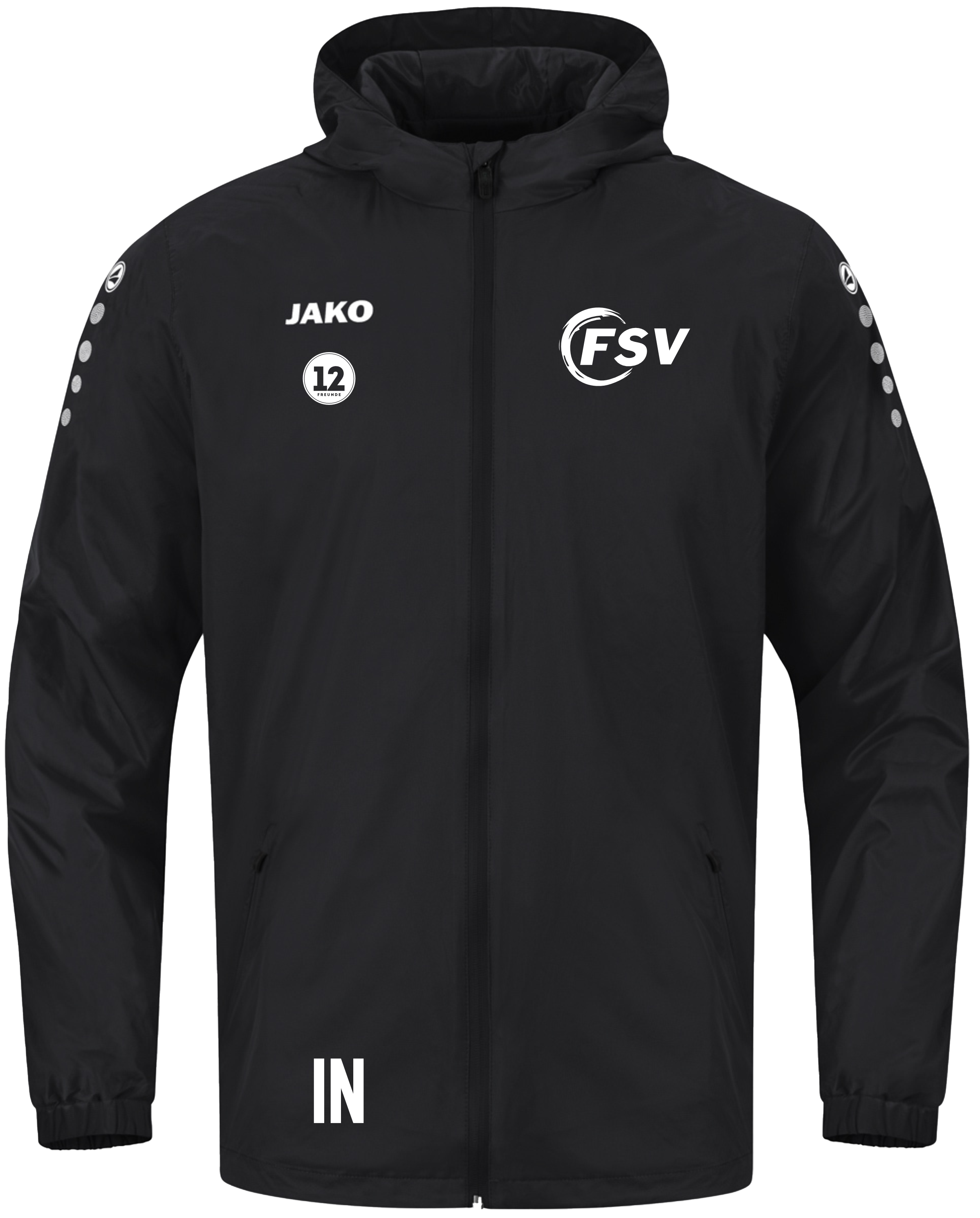 Jako Regenjacke Team 2.0 