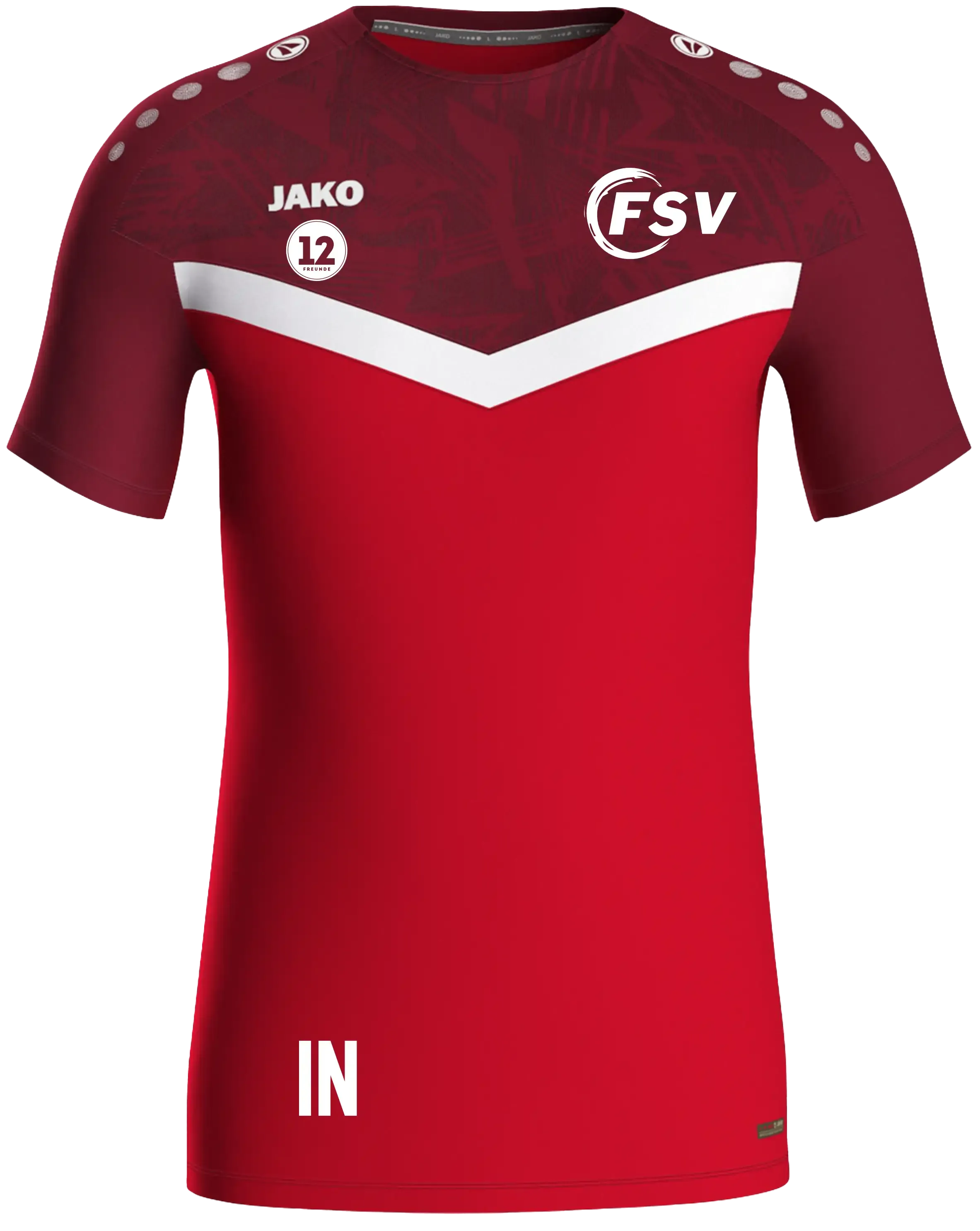 Jako T-Shirt Iconic mit Logo Inis und Sponsor 